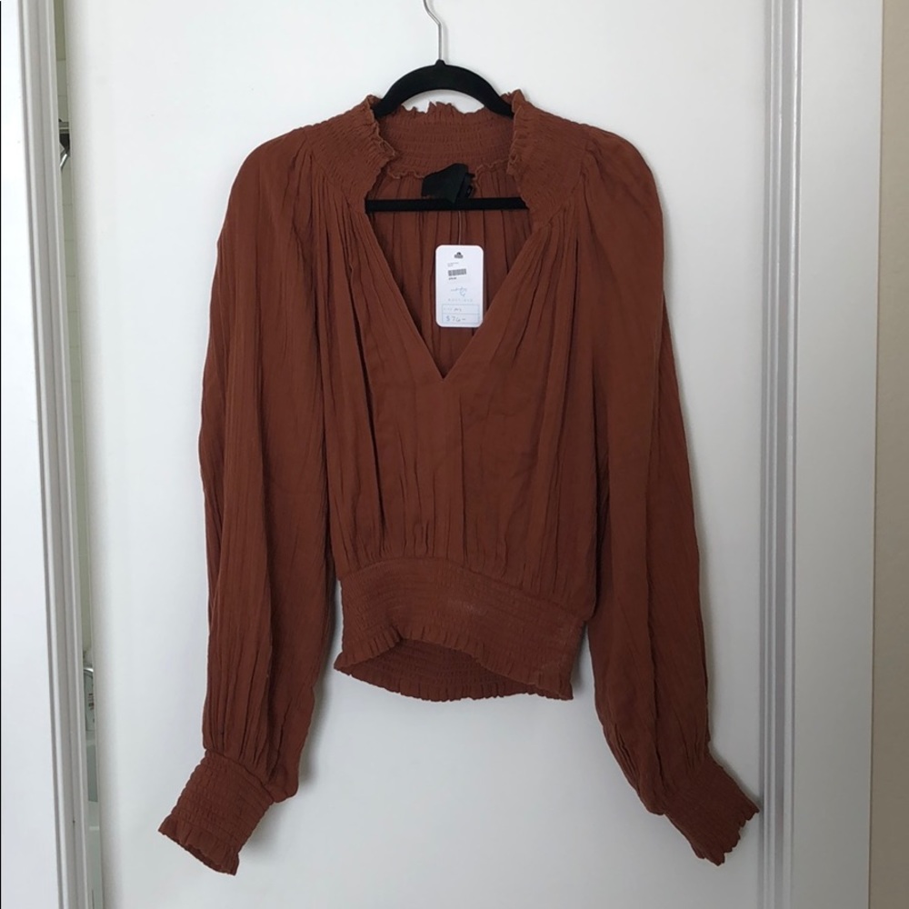 Rust Blouse